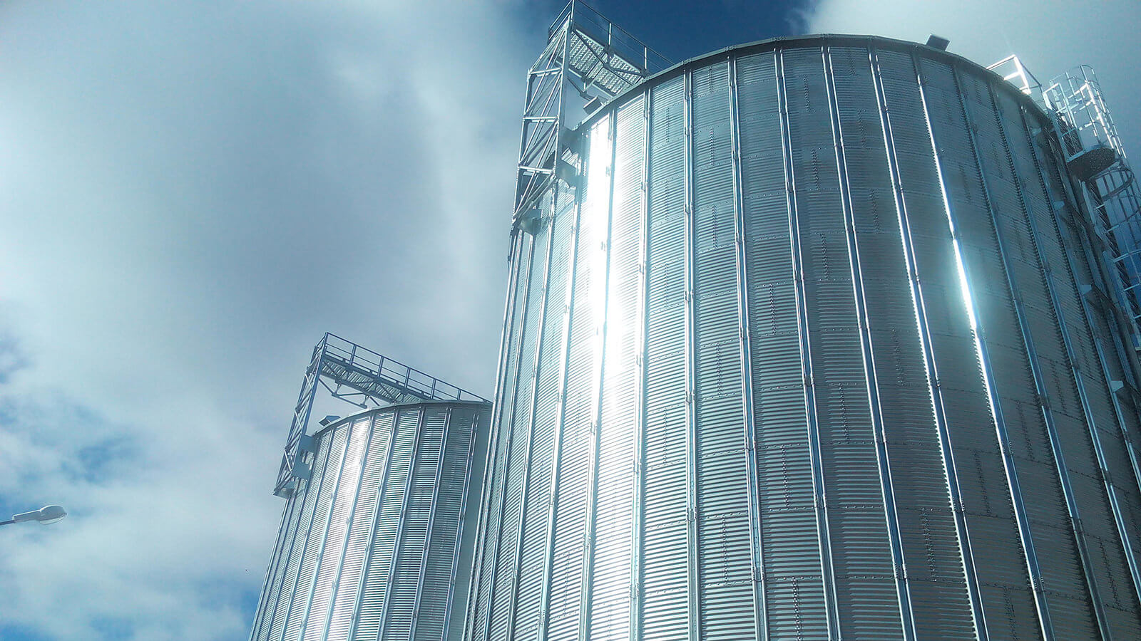 Силосы зерновые плоскодонные